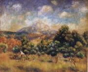 Paul Cezanne Mount Sainte-Victoire USA oil painting artist